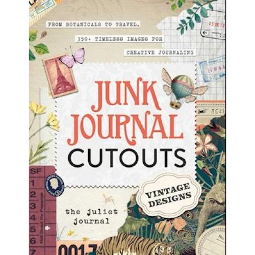 The Juliet Journal: Junk Journal Cutouts med Vintage Botanik