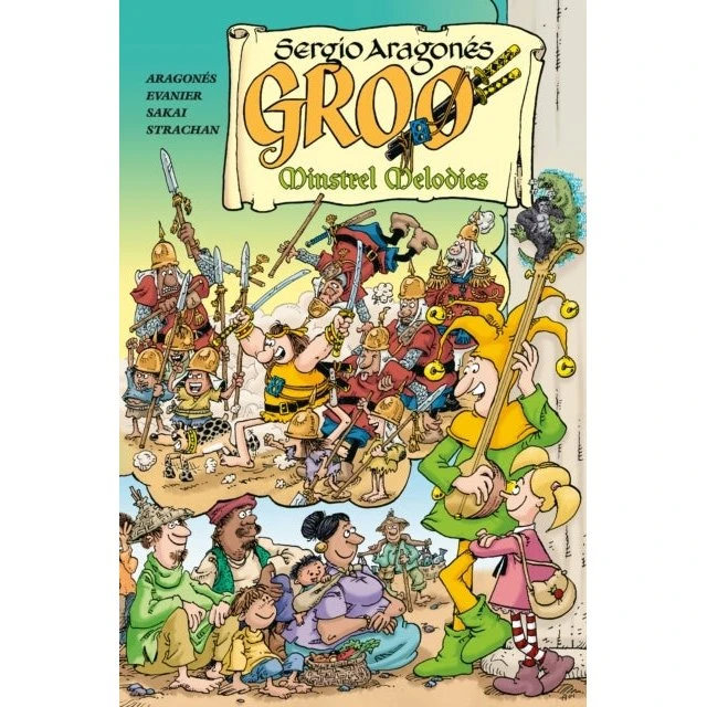 Groo Minstrel Melodies - Bog af Mark Evanier & Sergio Aragones