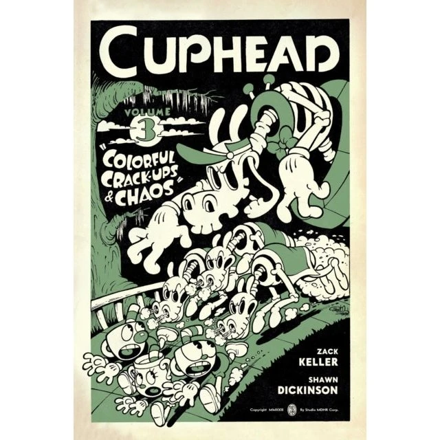 Cuphead Volume 3: Colorful Crack-ups & Chaos Graphic Novel