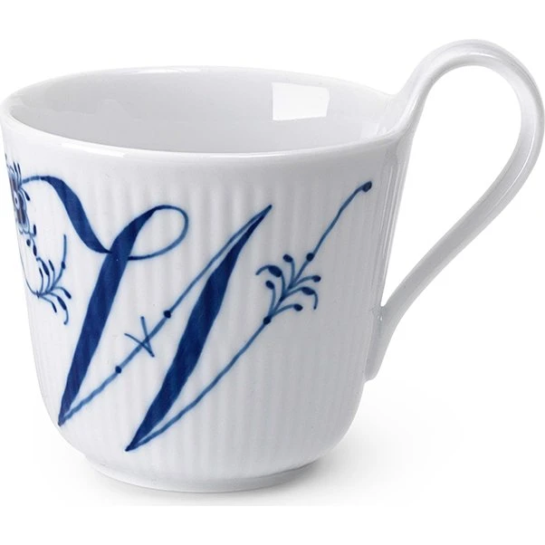 Royal Copenhagen Alfabet Højhankskop W 33 cl