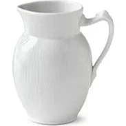 Royal Copenhagen Mælkekande Hvid Riflet 38 cl