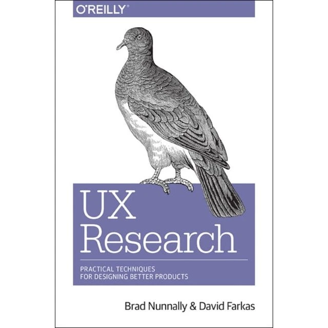 UX Research af Brad Nunnally og David Farkas (Bog)