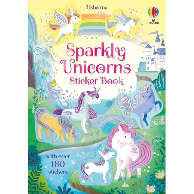 Sparkly Unicorns Sticker Book - Kristie Pickersgill