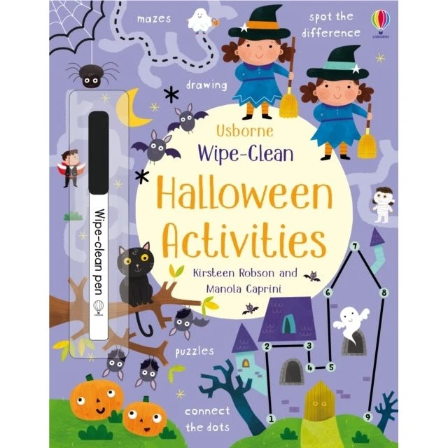 Halloween Activities - Kirsteen Robson Wipe-Clean Bog