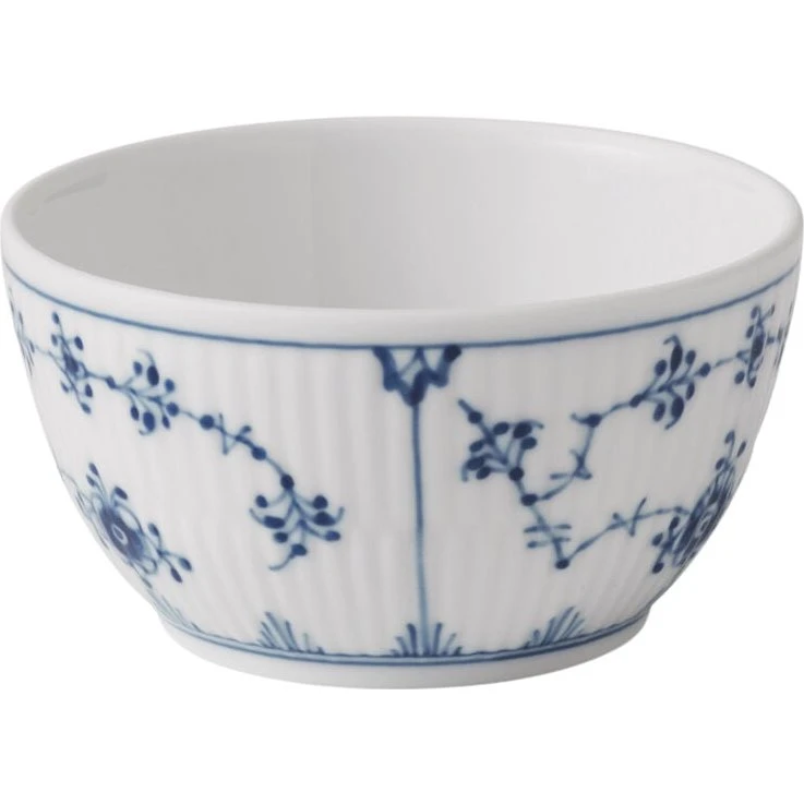 Royal Copenhagen Musselmalet Riflet skål 15 cl