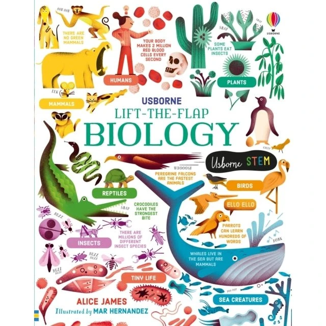 Usborne Lift-the-flap Biology af Alice James