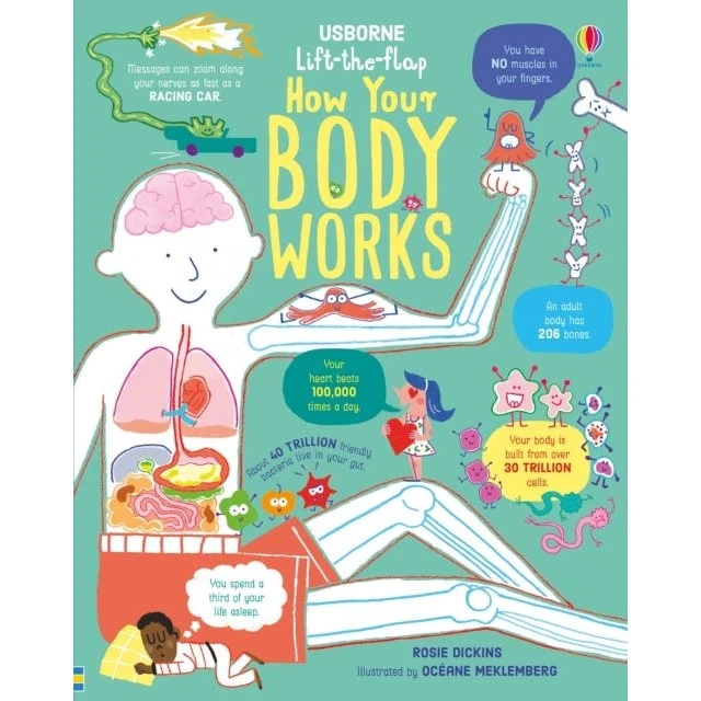 Lift-the-flap: How Your Body Works af Rosie Dickins