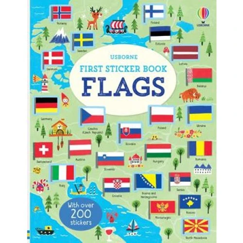 Holly Bathie: First Sticker Book Flags