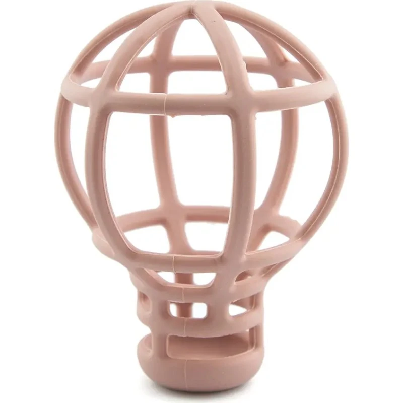 Silikone Luftballon Tyggelegetøj - Støvet Rosa