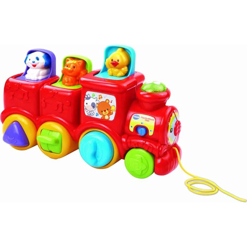 VTech Pop-op Tog med Dyrevenner - Musik & Aktiviteter