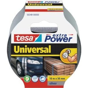 TESA Extra Power Universal gaffatape 10 m x 50 mm, sølv