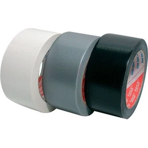 Tesa Extra Power Universal lærredstape 50 mm x 25 m, sølv