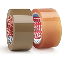 TESA pakketape 50 mm x 132 m, gennemsigtig – 6 stk.