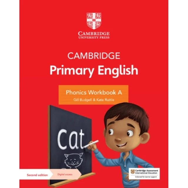 Cambridge Primary English Phonics Workbook A med Digital Adgang