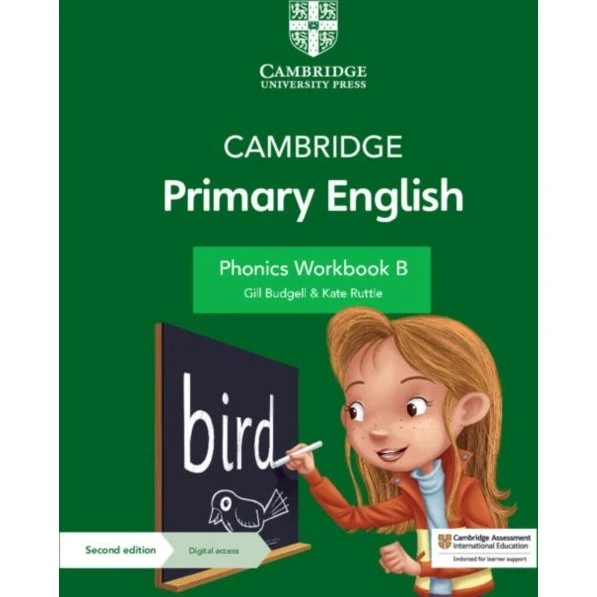 Cambridge Primary English Phonics Workbook B med digital adgang