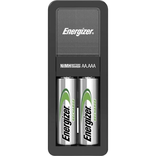 Energizer Mini Charger CH2PC4 – Oplader til AA/AAA (Euro plug)