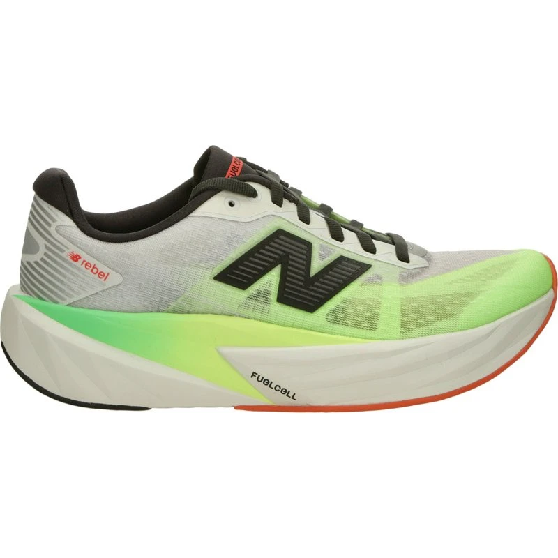 New Balance FuelCell Rebel v5 Dame White/Mint Flash EKIDEN