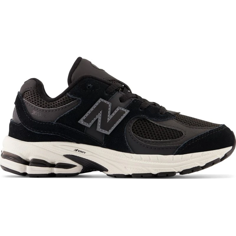 New Balance 2002 Kids Lace – Black/Phantom