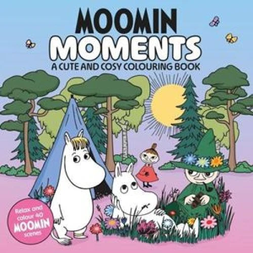 Moomin Moments: Farvelægningsbog fra Macmillan Children's Books