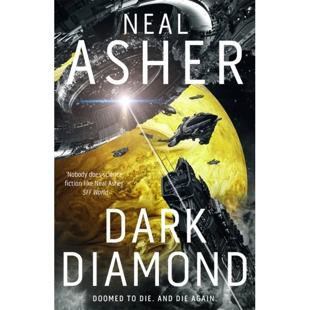 Neal Asher: Dark Diamond - Science Fiction Bog