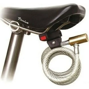 Rixen & Kaul Klickfix sadeladapter til spirallås og sadeltaske