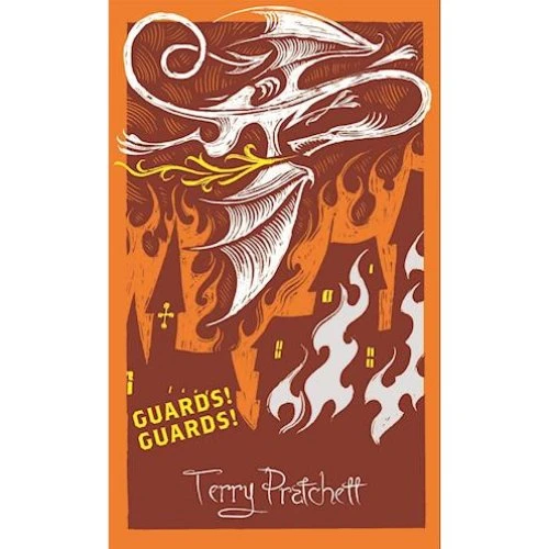 Terry Pratchett: Guards! Guards! - Hardback Discworld-roman