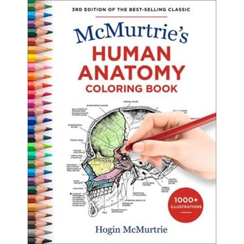 McMurtrie's Human Anatomy Coloring Book - Hogin McMurtrie