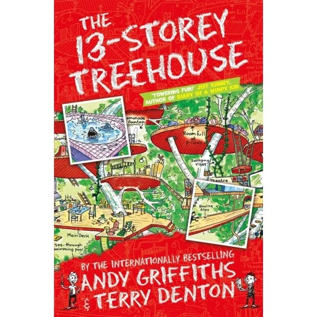 The 13-storey Treehouse - Illustreret børnebog