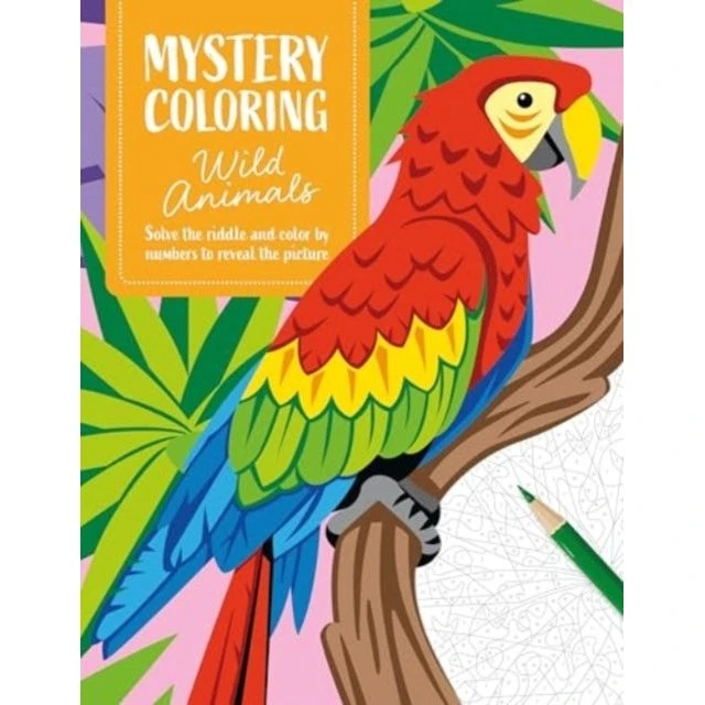 Mystery Coloring Wild Animals - David & Charles
