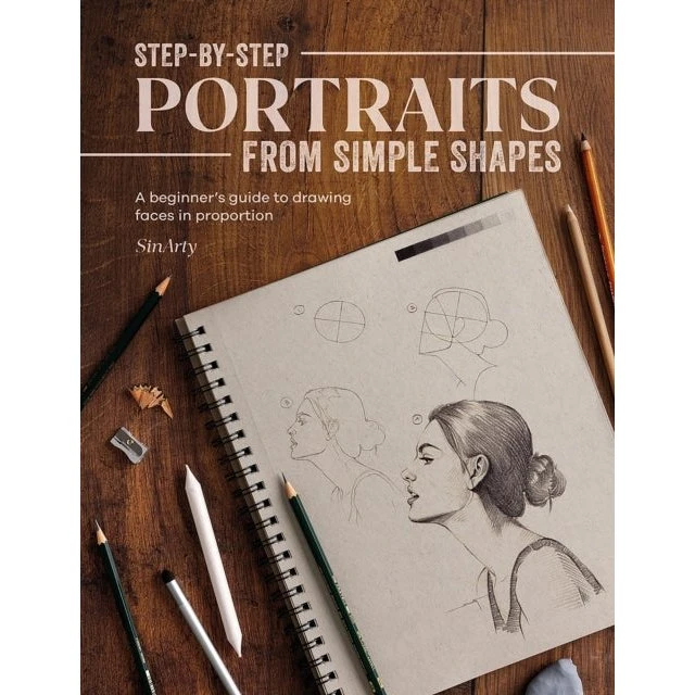 Sinarty: Step-by-step Portraits From Simple Shapes Guide
