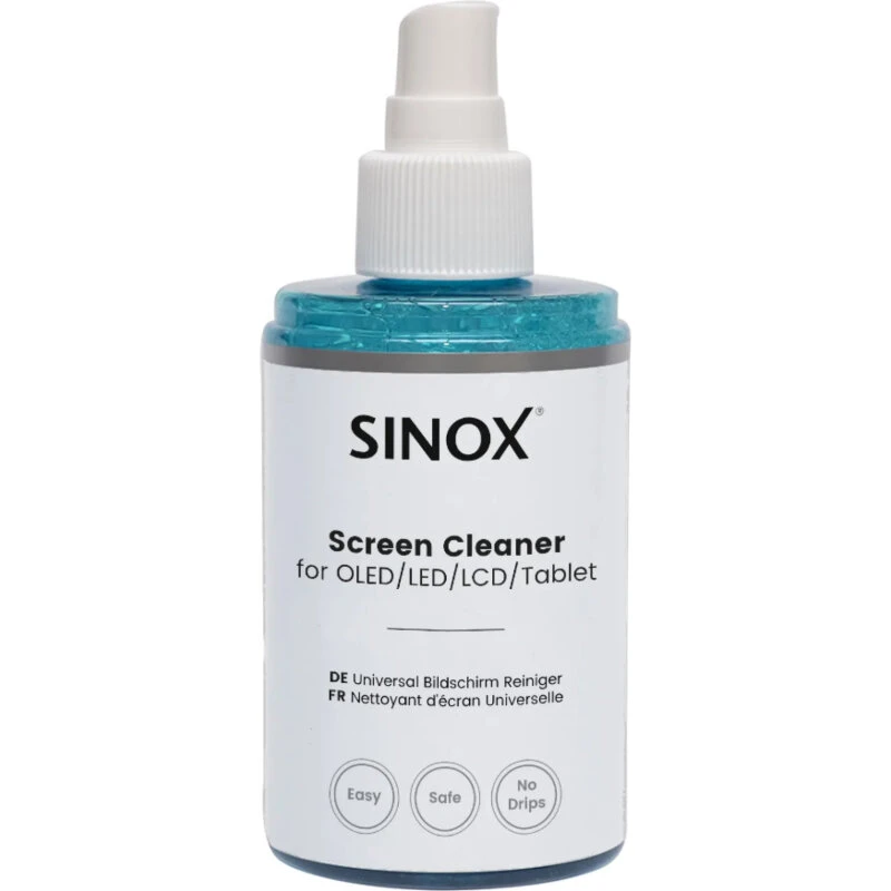 Sinox Skærmrens Gel 45 ml med mikrofiberklud