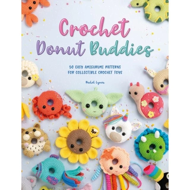 Crochet Donut Buddies - Amigurumi mønsterbog af Rachel Zain