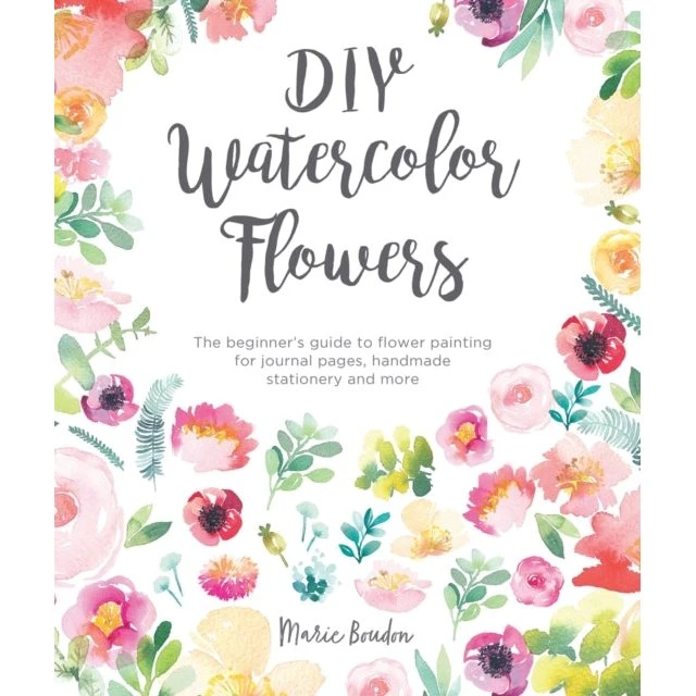 Marie Boudon: DIY Watercolor Flowers