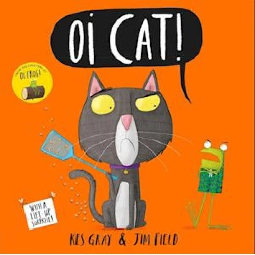 Kes Gray: 'Oi Cat!' - Billedbog