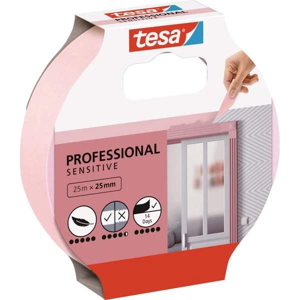 tesa Malertape Professional Sensitive 25 mm x 25 m