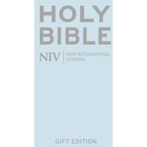NIV Pocket Pastel Blue Soft-tone Bible - New International Version