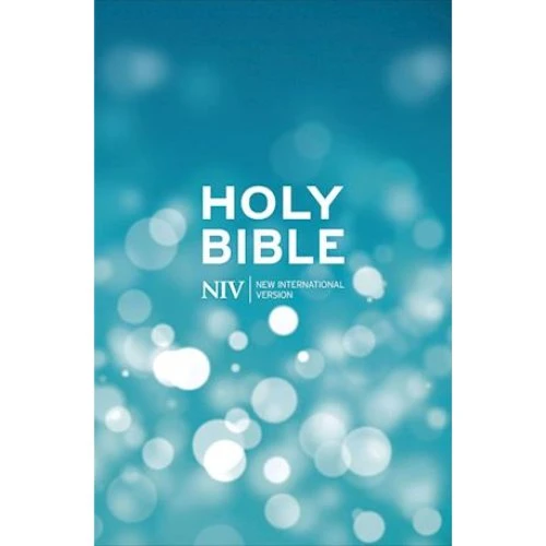 NIV Popular Blue Hardback Bible - New International Version