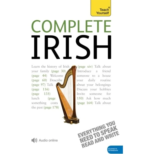 Complete Irish Beginner to Intermediate Book and Audio Course