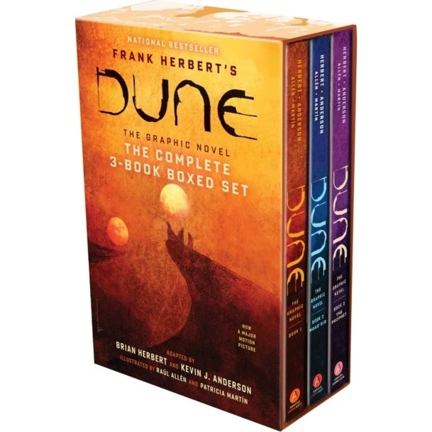 Dune: The Graphic Novel - Complete 3-Book Boxed Set
