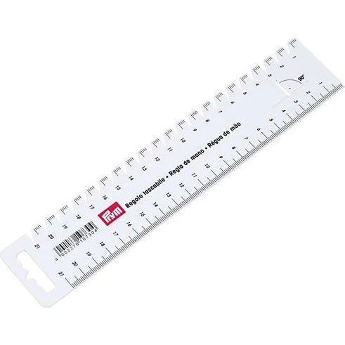 PRYM håndmål 21 cm – fleksibel måleguide (nul i kanten)