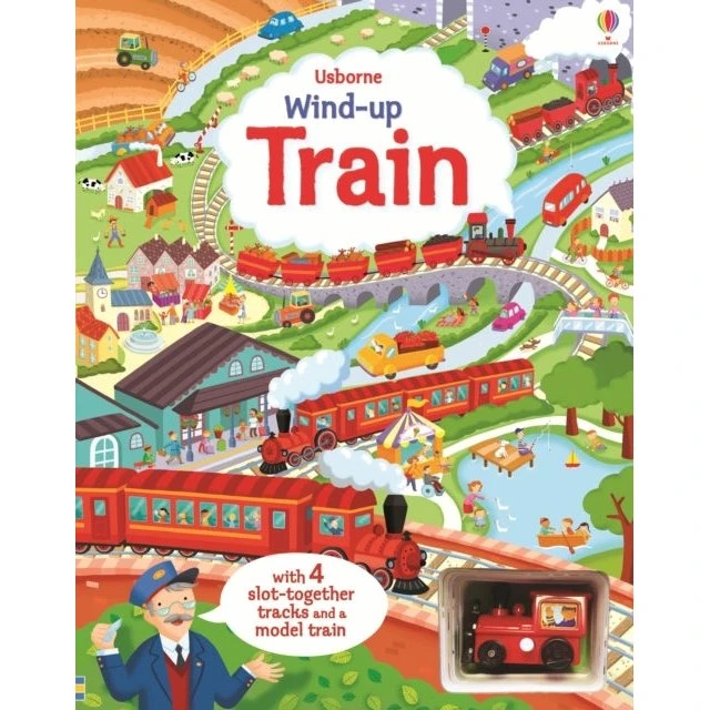 Fiona Watt Wind-up Train - Bog og legetøj i ét