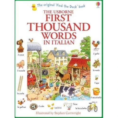First Thousand Words in Italian - Heather Amery - Bog