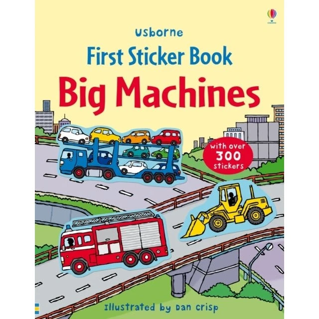 First Sticker Book Big Machines - Sam Taplin
