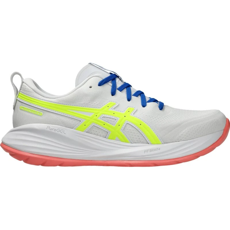 ASICS Gel Cumulus 27 ATC løbesko - hvid/safety yellow