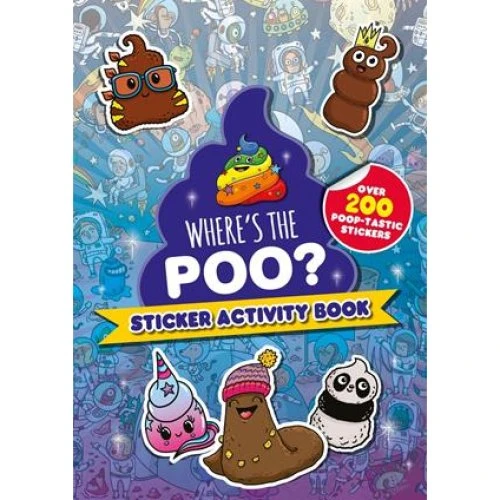 Alex Hunter: Where's the Poo? Sticker Activity Book