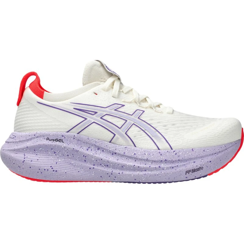ASICS Gel‑Nimbus 27 Tokyo Dame, Cream/Edo Purple