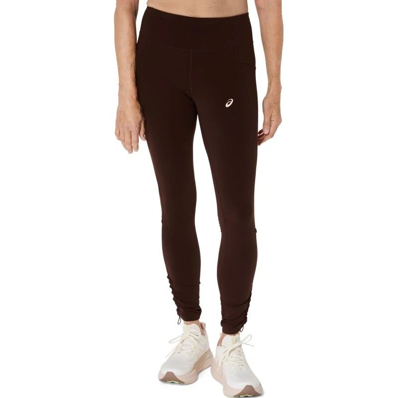 ASICS Nagino Run Adjustable Tights til damer – coffee