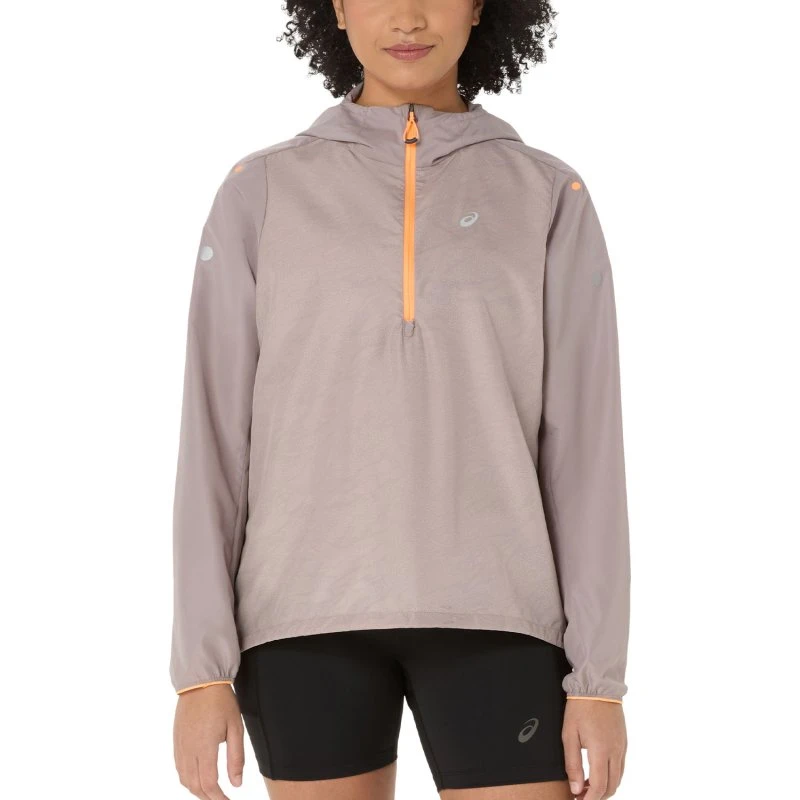 ASICS Fujitrail Packable vandtæt løbejakke – Rainstorm Grey