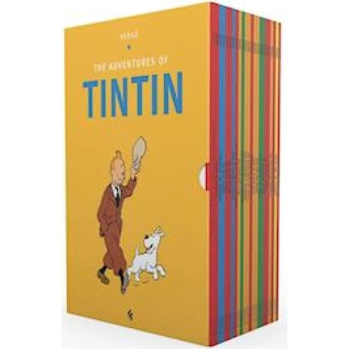 Hergé: Tintin Paperback Collection - 23 Bøger i Box-set