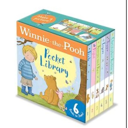 Disney Winnie-the-Pooh Pocket Library - 6 små bøger